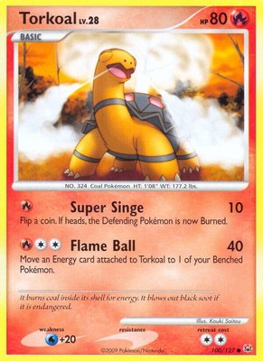 Torkoal, Platinum