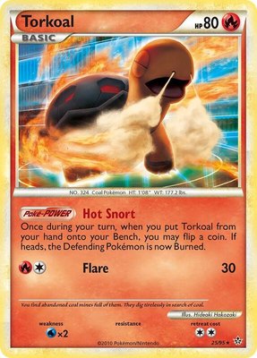 Torkoal, Unleashed
