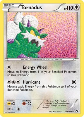 Tornadus, Legendary Treasures