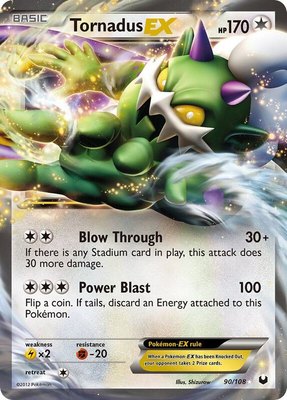 Tornadus EX, Dark Explorers