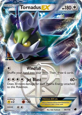 Tornadus EX (Team Plasma), Plasma Freeze