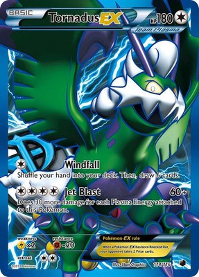 Tornadus EX (Team Plasma) (114 Full Art), Plasma Freeze