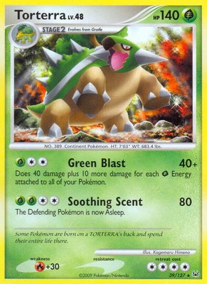 Torterra, Platinum