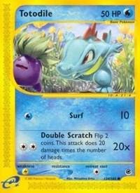 Totodile (134), Expedition