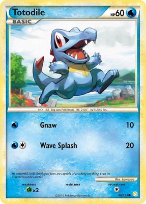 Totodile, HeartGold SoulSilver