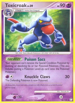 Toxicroak, Mysterious Treasures