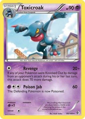 Toxicroak, Boundaries Crossed