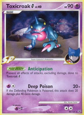 Toxicroak G, Platinum