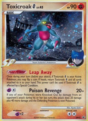 Toxicroak G, Diamond and Pearl Promos