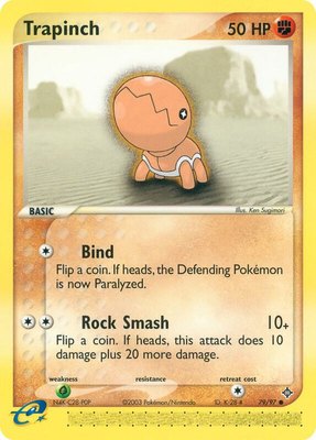 Trapinch, EX Dragon