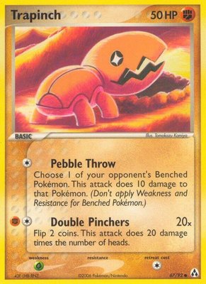 Trapinch, EX Legend Maker