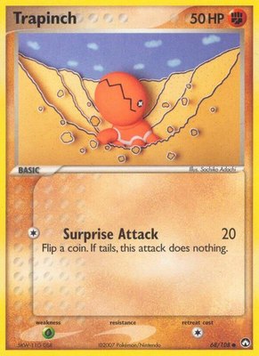 Trapinch, EX Power Keepers