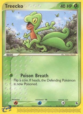 Treecko, EX Ruby and Sapphire