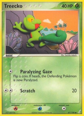 Treecko, EX Crystal Guardians