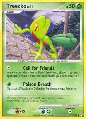 Treecko, Stormfront