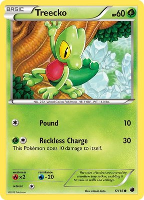 Treecko, Plasma Freeze