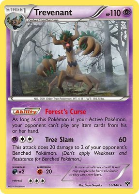 Trevenant, XY Base Set