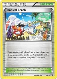 Tropical Beach (Worlds 11) BW28 from Black and White Promos