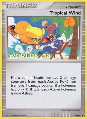 Tropical Wind (Worlds 08), Diamond and Pearl Promos