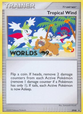 Tropical Wind (Worlds 09), Diamond and Pearl Promos