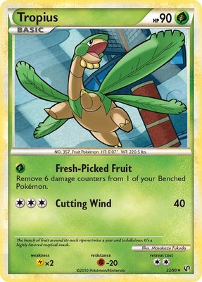 Tropius, Undaunted