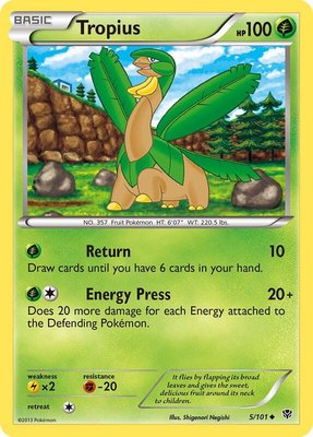 Tropius, Plasma Blast