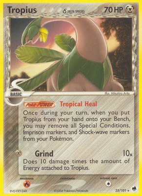 Tropius (Delta Species), EX Dragon Frontiers