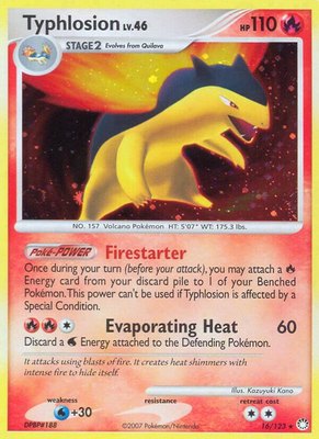 Typhlosion, Mysterious Treasures