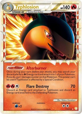 Typhlosion (Prime), HeartGold SoulSilver