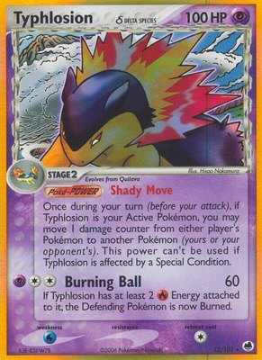 Typhlosion (Delta Species), EX Dragon Frontiers