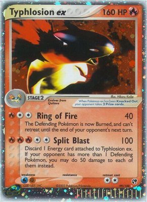 Typhlosion ex, EX Sandstorm