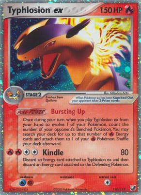 Typhlosion ex, EX Unseen Forces