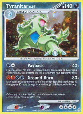 Tyranitar, Mysterious Treasures