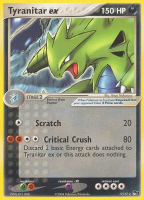 Tyranitar ex (Holo), POP Series 1