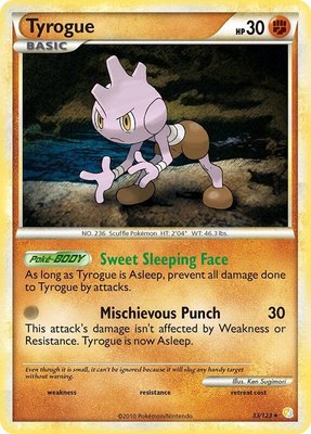 Tyrogue, HeartGold SoulSilver
