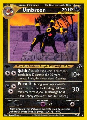 Umbreon (32), Neo Discovery