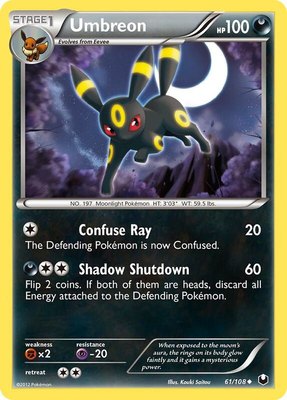 Umbreon (61), Dark Explorers