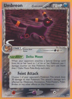Umbreon (Delta Species), EX Delta Species