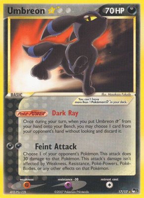 Umbreon Star, POP Series 5