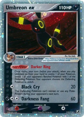 Umbreon ex, EX Unseen Forces