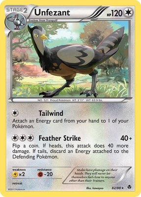 Unfezant, Emerging Powers