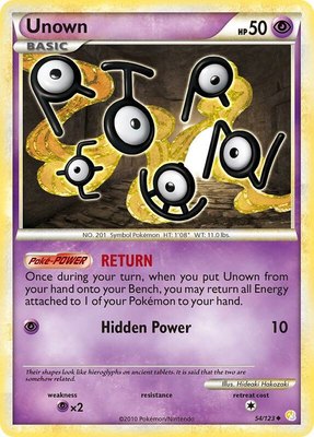 Unown (54), HeartGold SoulSilver