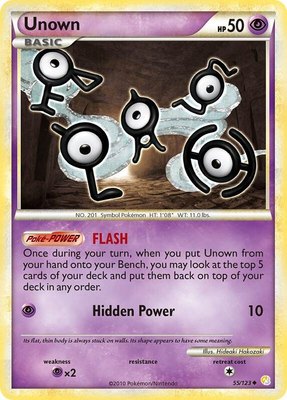 Unown (55), HeartGold SoulSilver