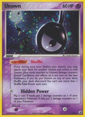Unown (!), EX Unseen Forces