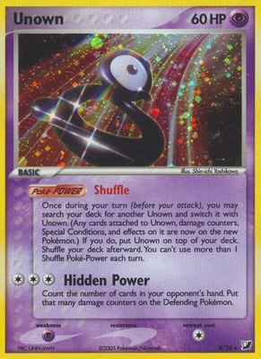 Unown (B), EX Unseen Forces