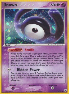 Unown (H), EX Unseen Forces