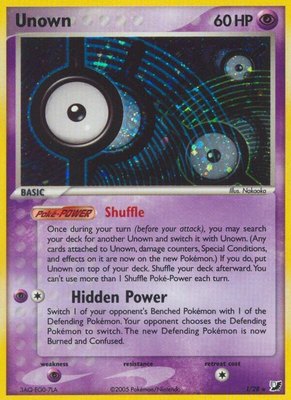 Unown (I), EX Unseen Forces