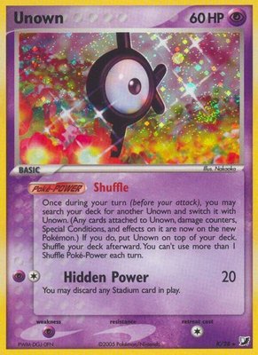 Unown (K), EX Unseen Forces