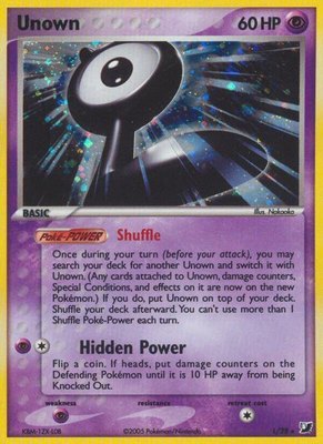 Unown (L), EX Unseen Forces