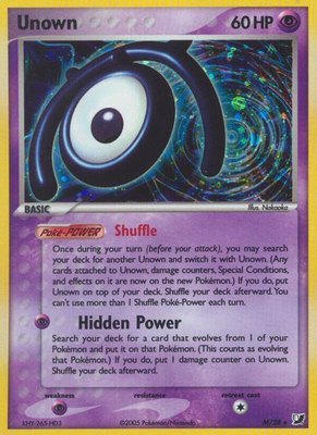Unown (M), EX Unseen Forces